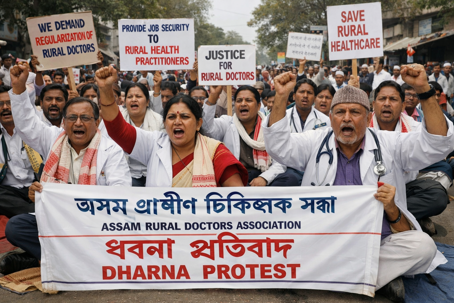 असम में ग्रामीण चिकित्सकों पर कार्रवाई से बढ़ा विवाद, संगठन ने सरकार पर लगाए गंभीर आरोप